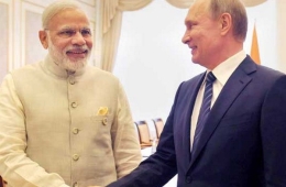 Cuộc gặp gỡ của Tổng thống Nga Vladimir Putin và Thủ tướng Ấn Độ Narendra Modi tại Trung Quốc