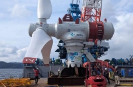 Nhật Bản đã lắp đặt tuabin năng lượng thủy triều ở cấp độ megawatt đầu tiên
