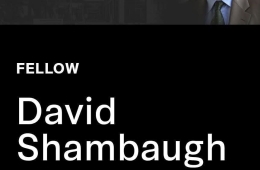 SỰ THĂNG TRẦM CỦA QUAN HỆ MỸ-TRUNG QUA PHÂN TÍCH CỦA GS DAVID SHAMBAUGH