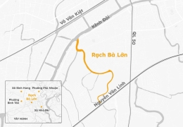 TP HCM chi hơn 17.000 tỷ đồng nạo vét hai rạch lớn phía Nam