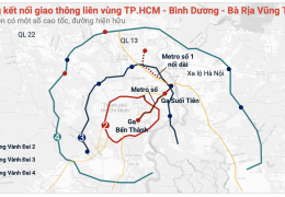 Về “chung nhà” với TP.HCM, thị trường bất động sản hai địa phương này tăng gần 50%