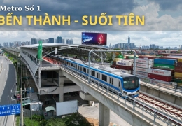 Metro bến thành các trạm dừng