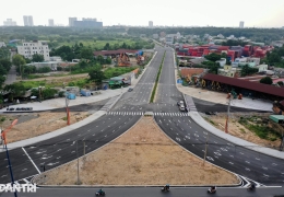 Con đường kết nối khu Đông TPHCM về đích sau 4 năm xây dựng