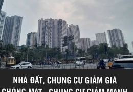 Giá nhà đất, chung cư giảm mạnh tới 400 triệu đồng/căn