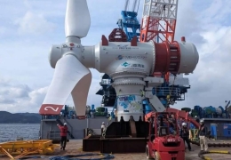 Nhật Bản đã lắp đặt tuabin năng lượng thủy triều ở cấp độ megawatt đầu tiên