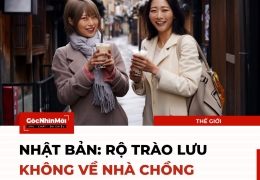 PHỤ NỮ NHẬT BẢN RỘ TRÀO LƯU KHÔNG VỀ NHÀ CHỒNG DỊP NĂM MỚI 2026