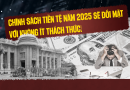 Chính sách tiền tệ năm 2025 sẽ đối mặt với không ít thách thức