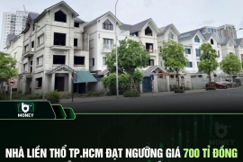 PHÂN KHÚC NHÀ LIỀN THỔ TẠI TP.HCM Ế ẨM, "ĐUỐI" CUNG 8 2025 vì giá trên 10 tỷ -100 tỷ